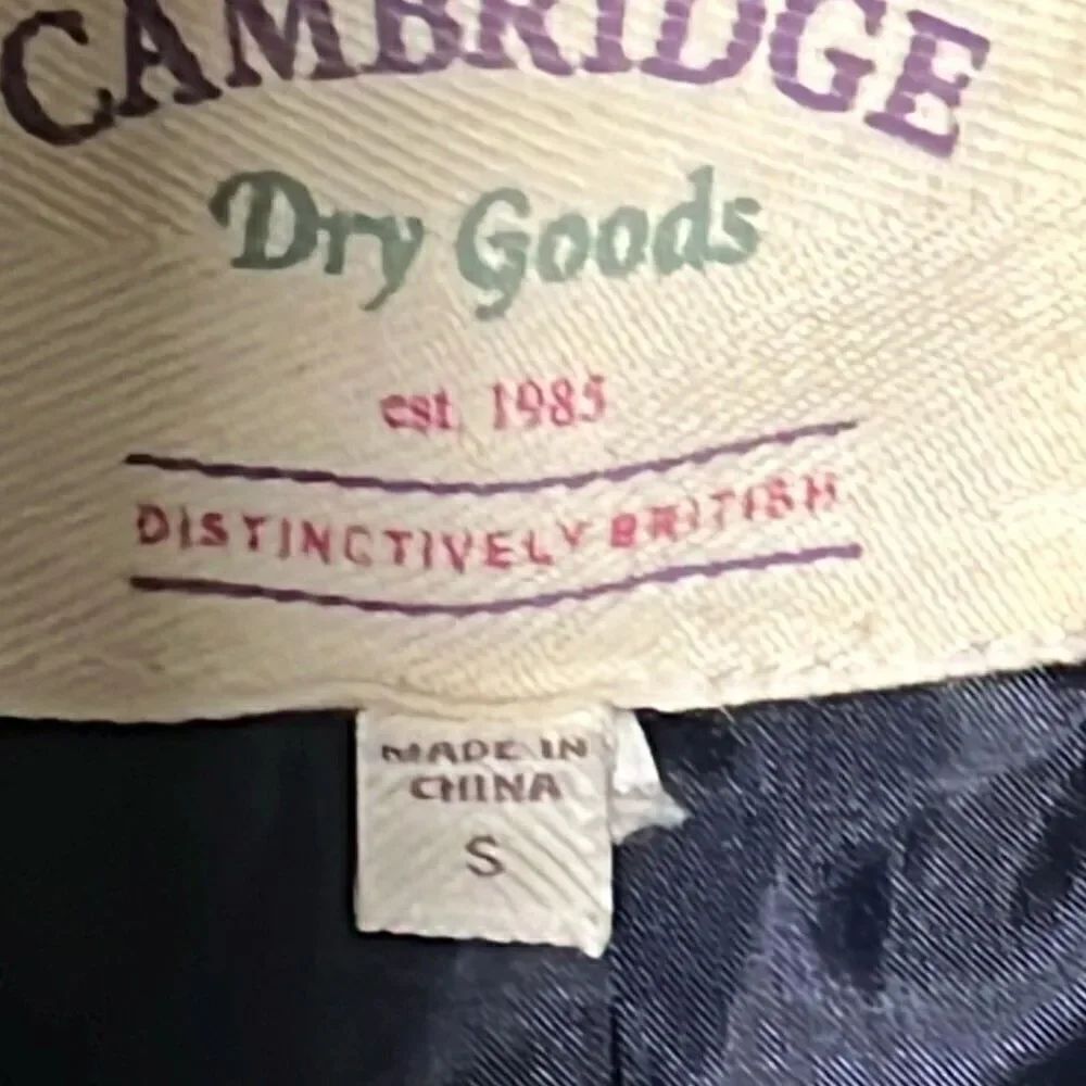 Cambridge Dry Goods quilted Vest Size S - Picture 7 of 10